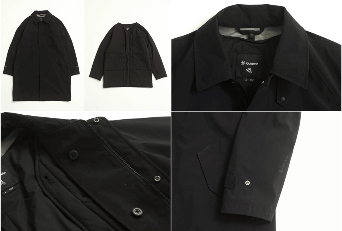 Goldwin for RHC Ron Herman 別注ステンカラーコートが国内10月28日