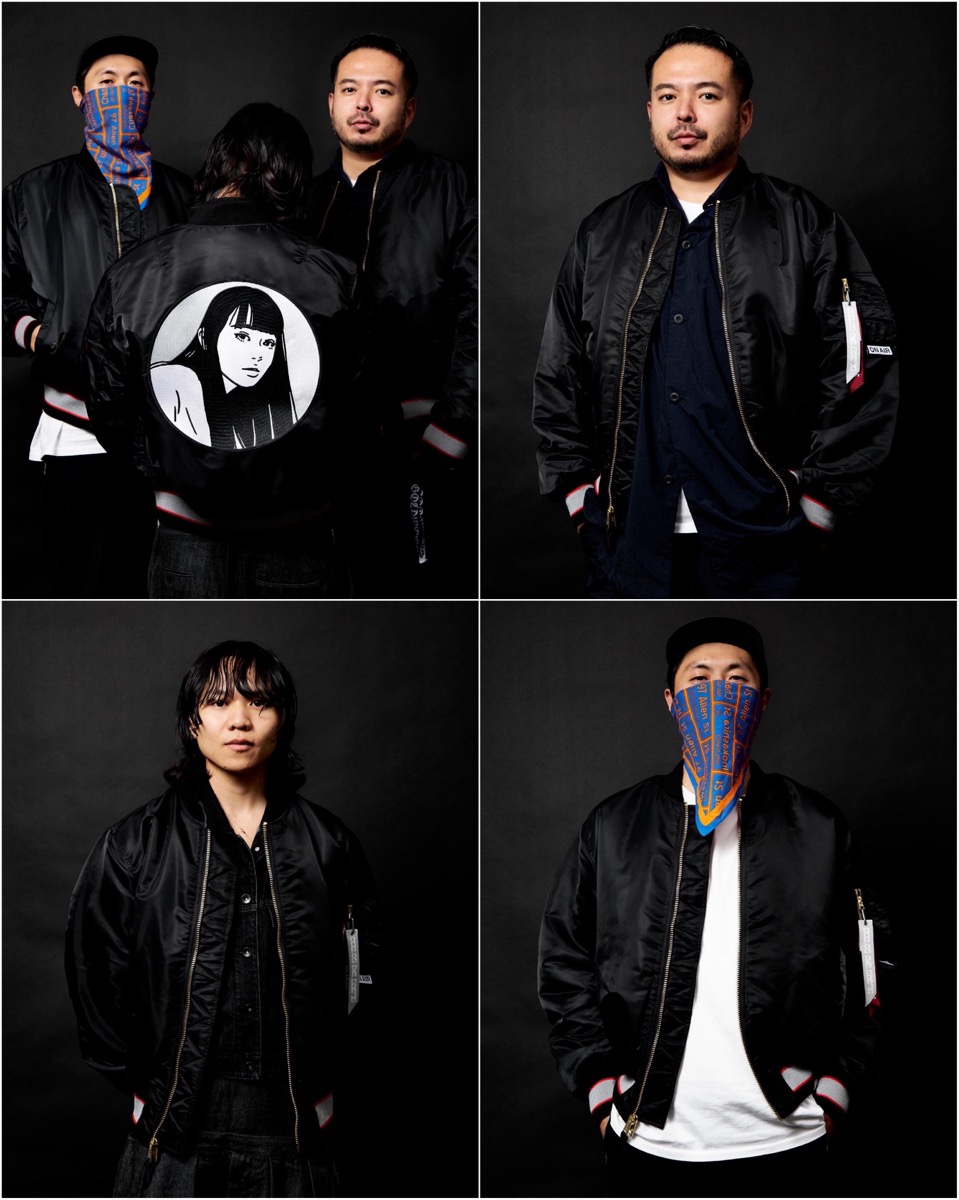 ON AIR × Alpha Industries 23FW 別注 MA-1ジャケットが国内11月11日に