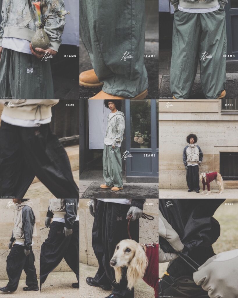 NEEDLES × BEAMS 24SS 別注『H.D. PANT』が国内2月17日より発売 | UP
