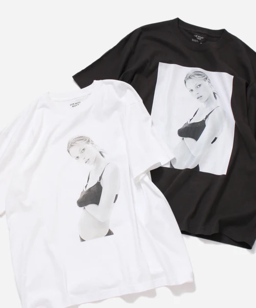 BIOTOP 『Kate Moss by David Sims CK Ad Campaign Tee』が国内4月11日