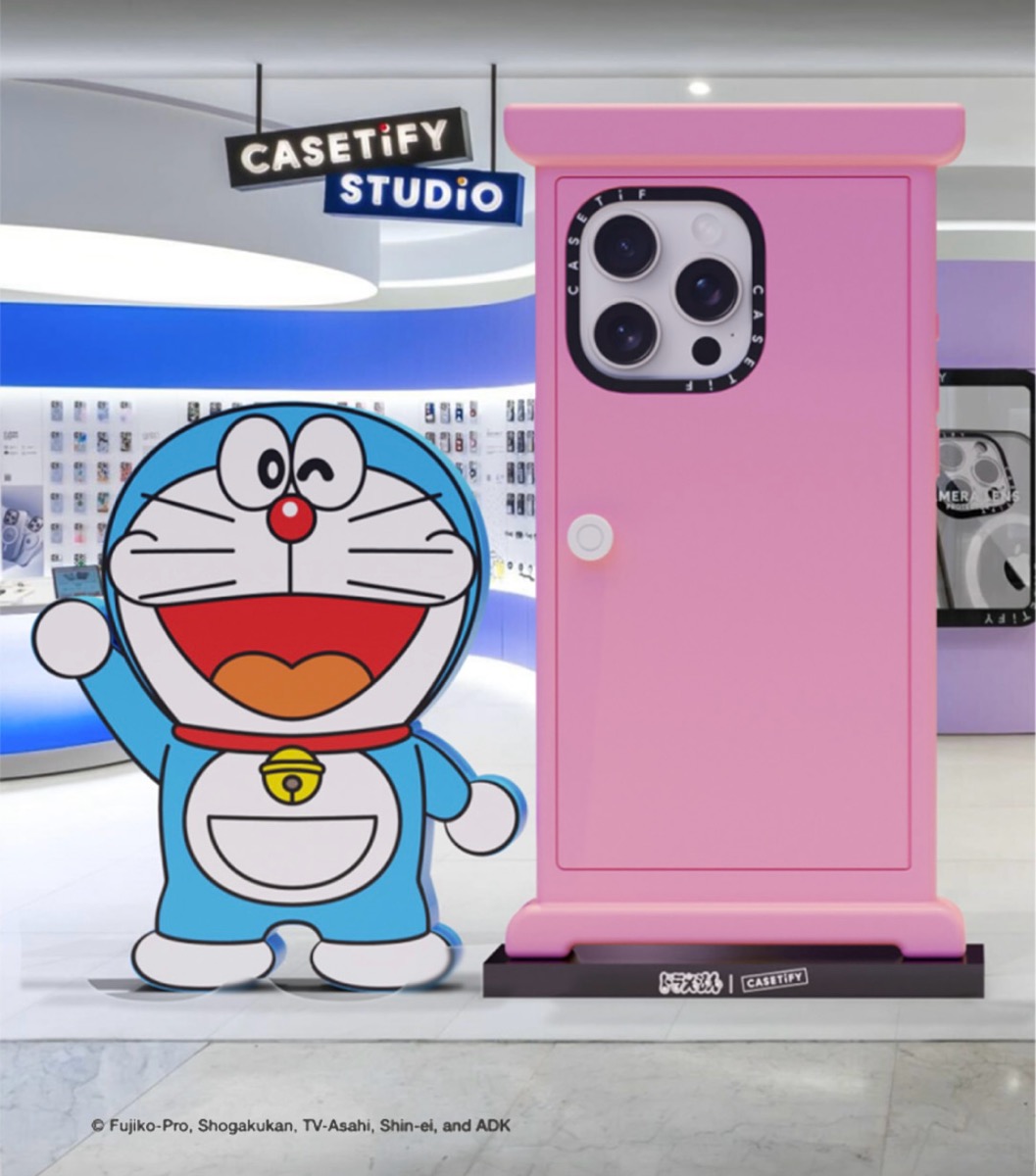 ドラえもん × CASETiFY コラボコレクションが国内3月27日／7月29日より