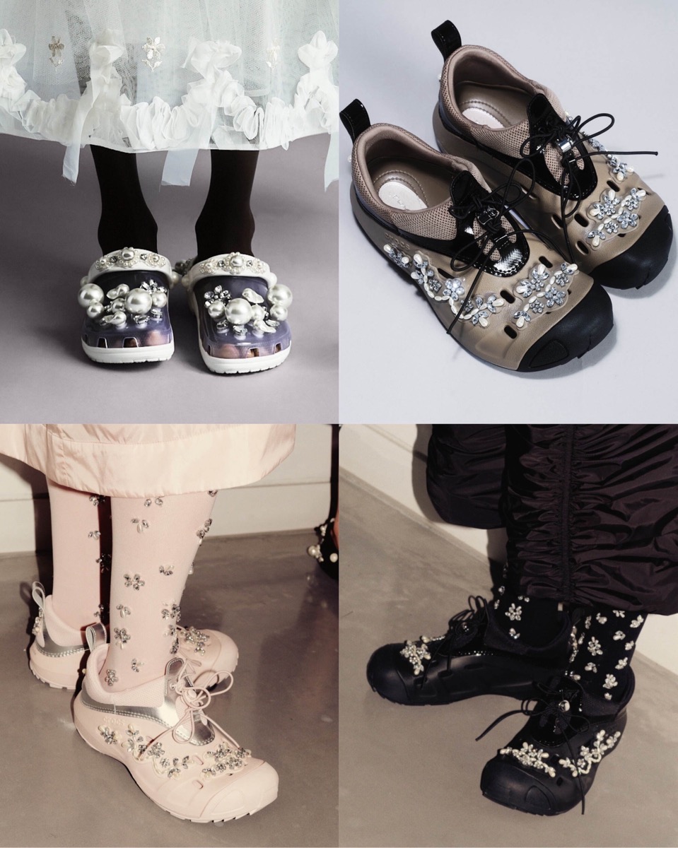 Simone Rocha × Crocs コラボフットウェアが国内4月10日より発売 | UP