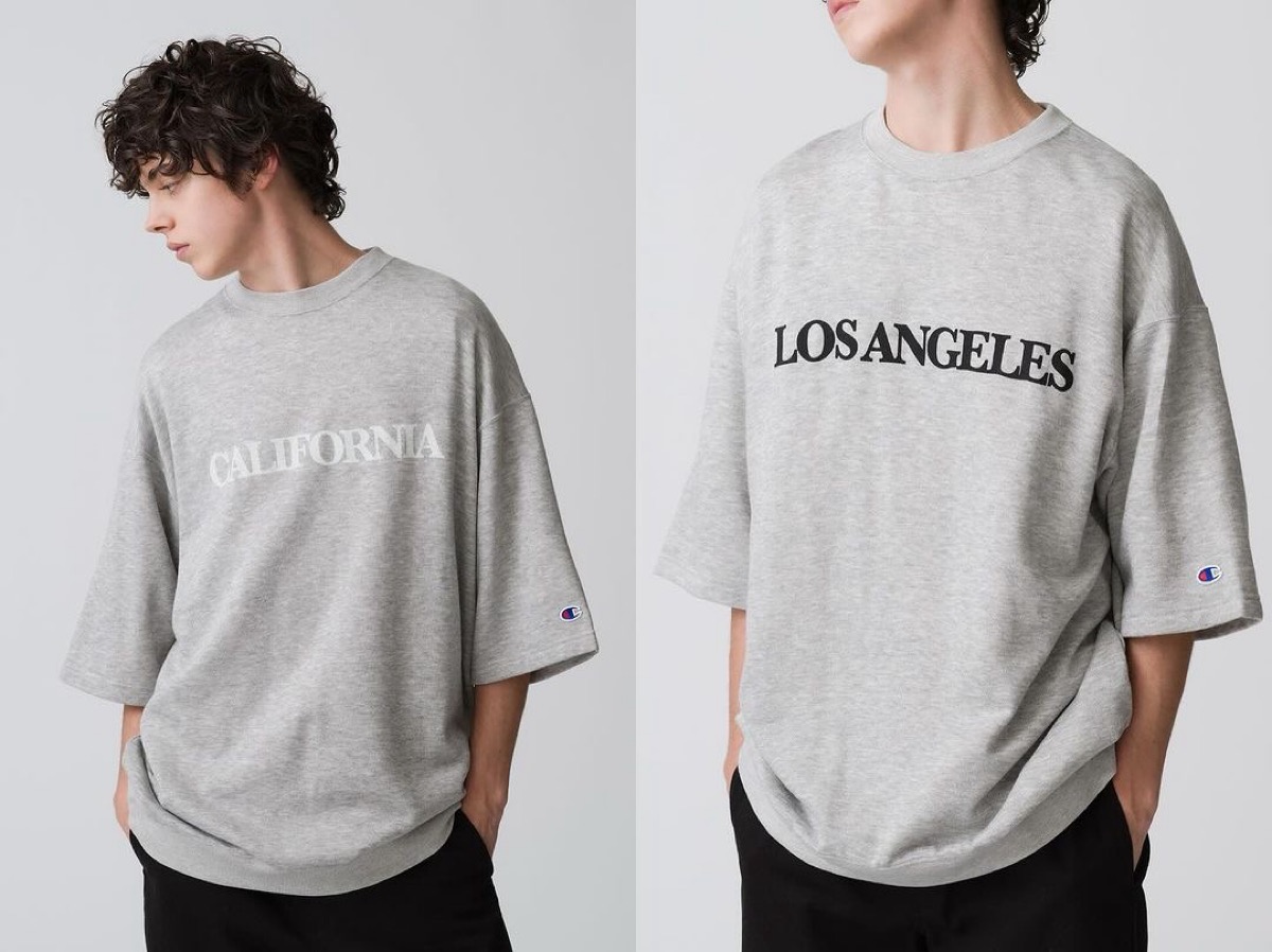 Champion for RHC 24AW 別注 半袖スウェットシャツが国内8月17日より