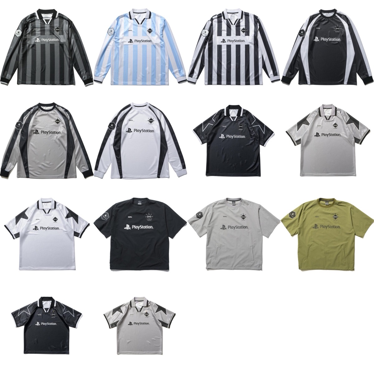 PlayStation × F.C.Real Bristol コラボアイテムが国内8月23日に発売