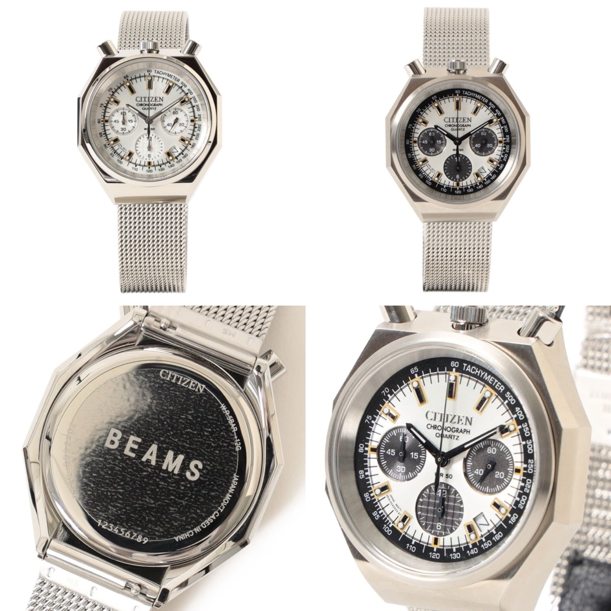BEAMS x CITIZEN 別注ウォッチ『TSUNO CHRONO Custom Limited』が国内