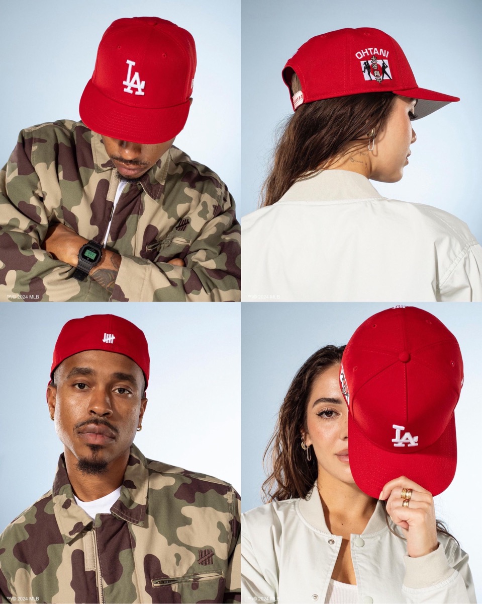 UNDEFEATED × Los Angeles Dodgers 大谷翔平 × New Era コラボキャップ