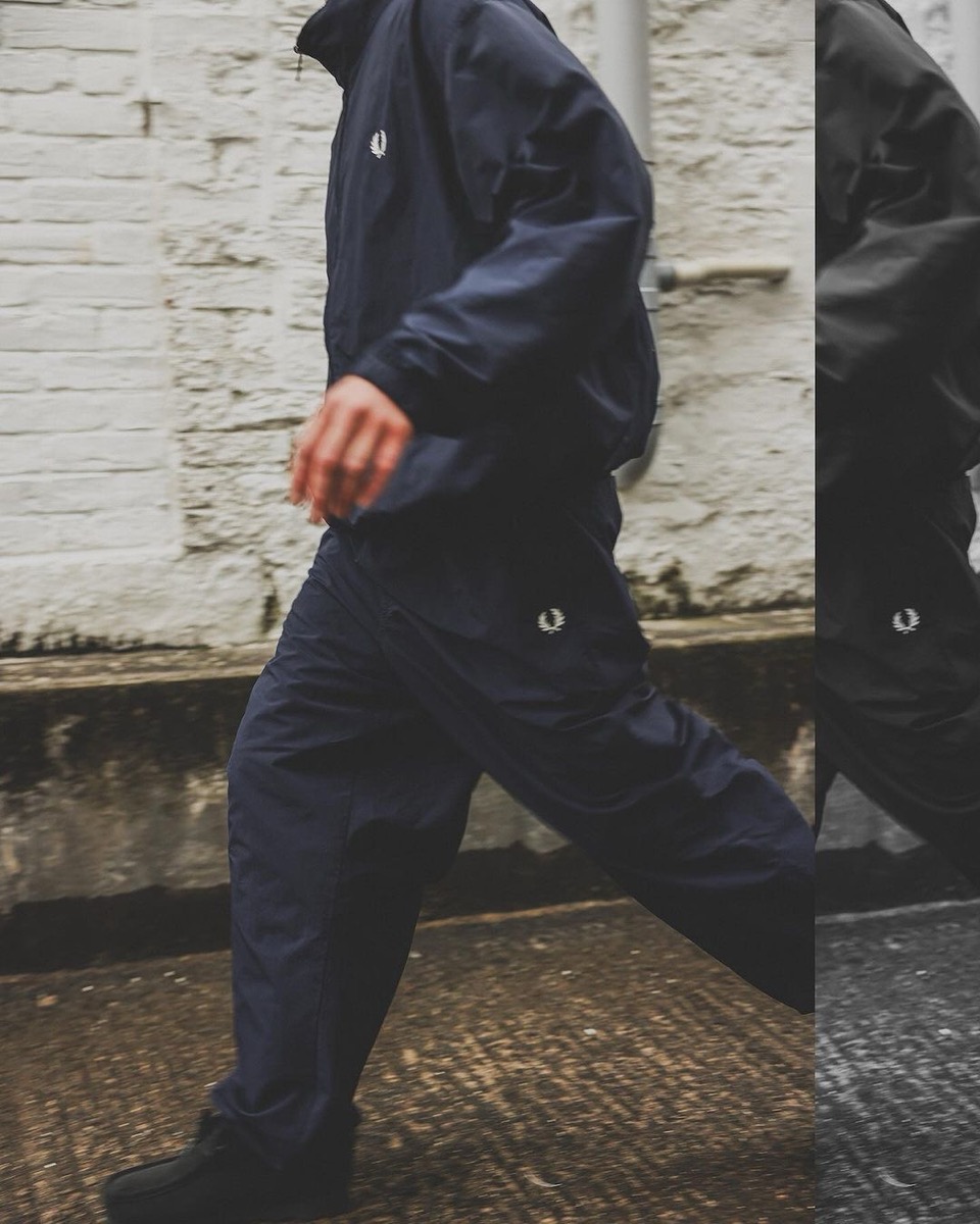 FRED PERRY × BEAMS 24AW 別注シェルジャケット&パンツが国内10月19日