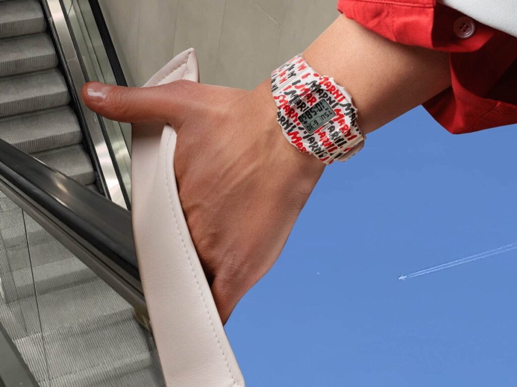 MARNI x G-SHOCK コラボ腕時計が国内11月6日より発売 ［GMD-S5610MA