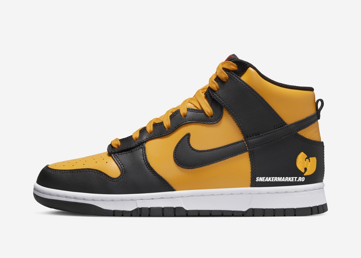 Wu-Tang Clan x Nike 反転カラーのDunk High Retro PRM “Reverse”が