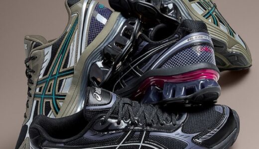 ASICS『Gel-Quantum Kinetic “Black” & “Metallic Silver”』が発売予定