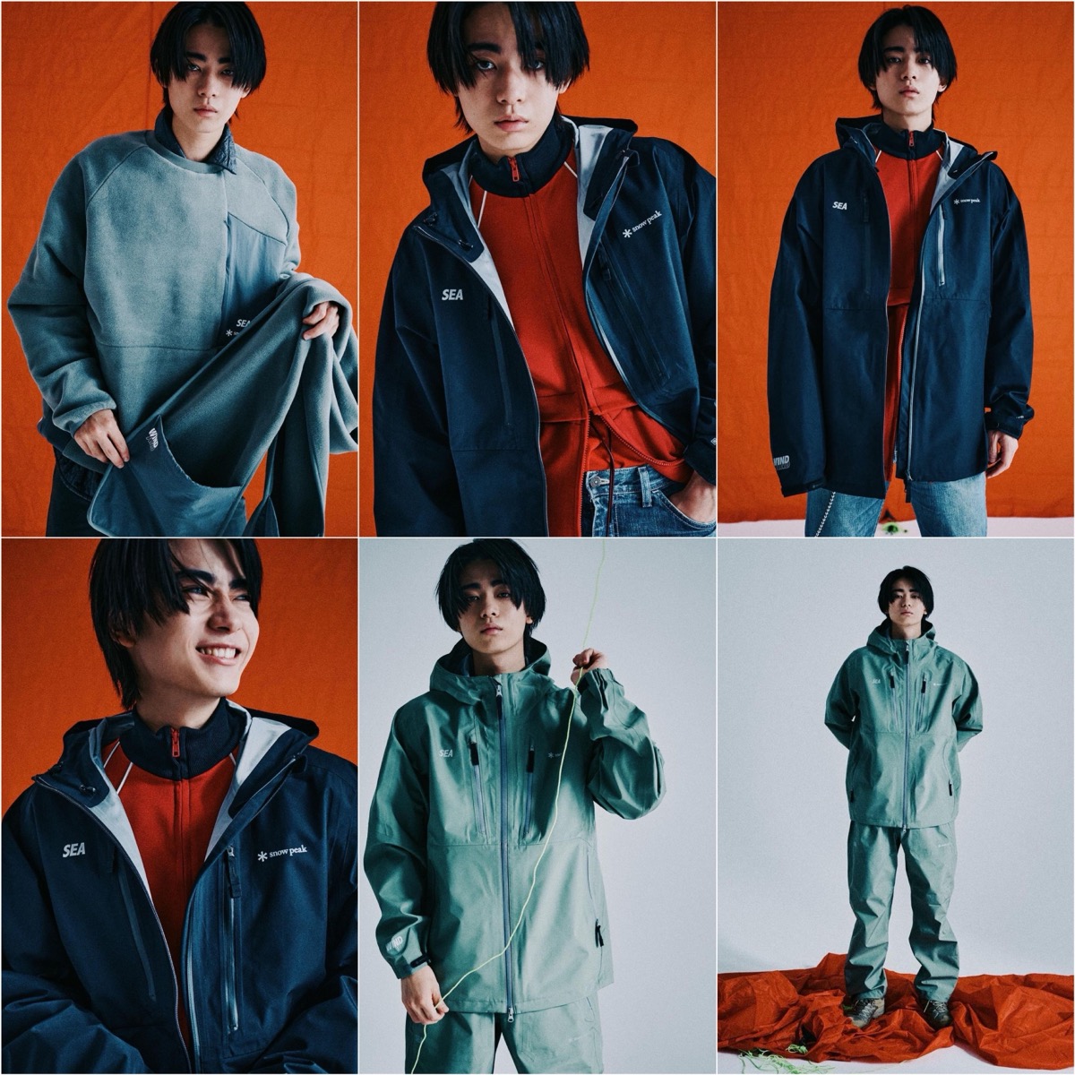Snow Peak x WIND AND SEA 24FW コラボコレクションが国内11月30日に