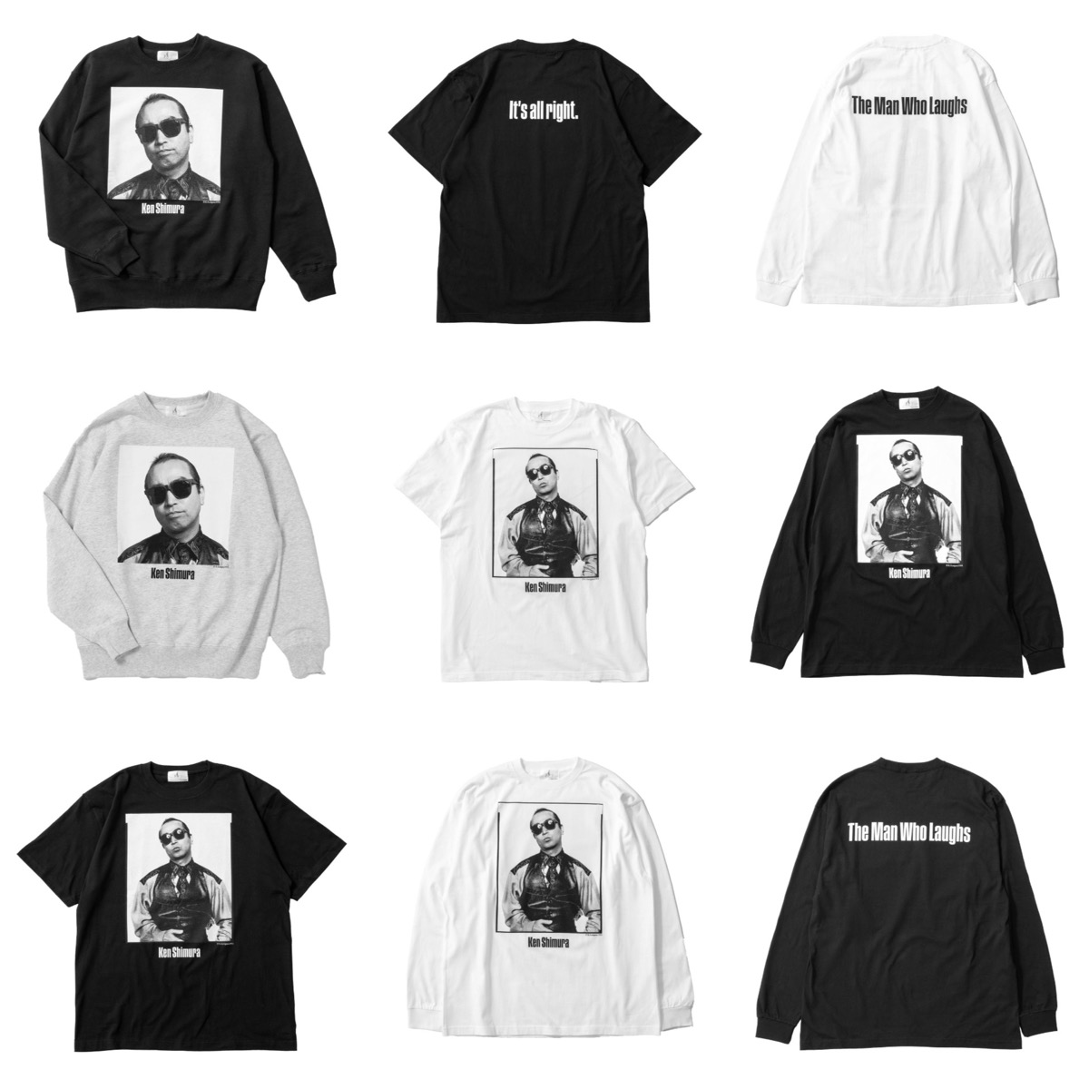 志村けん x JOURNAL STANDARD コラボTシャツ＆スウェットの再販受注が