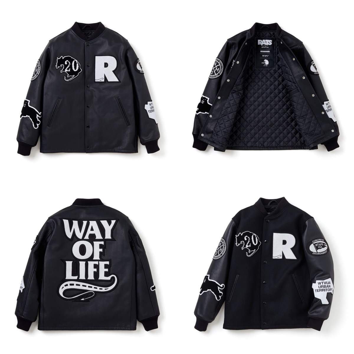 WTAPS x NEIGHBORHOOD x RATS 20周年コラボコレクションが国内1月2日に