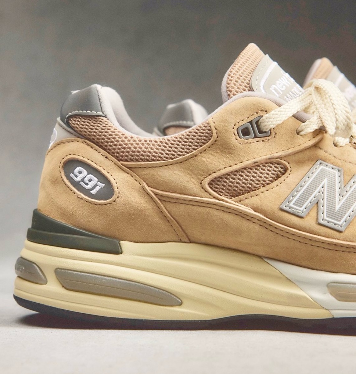 New Balance 991v2 “Cuban Sand”が国内2月28日より発売［U991BE2