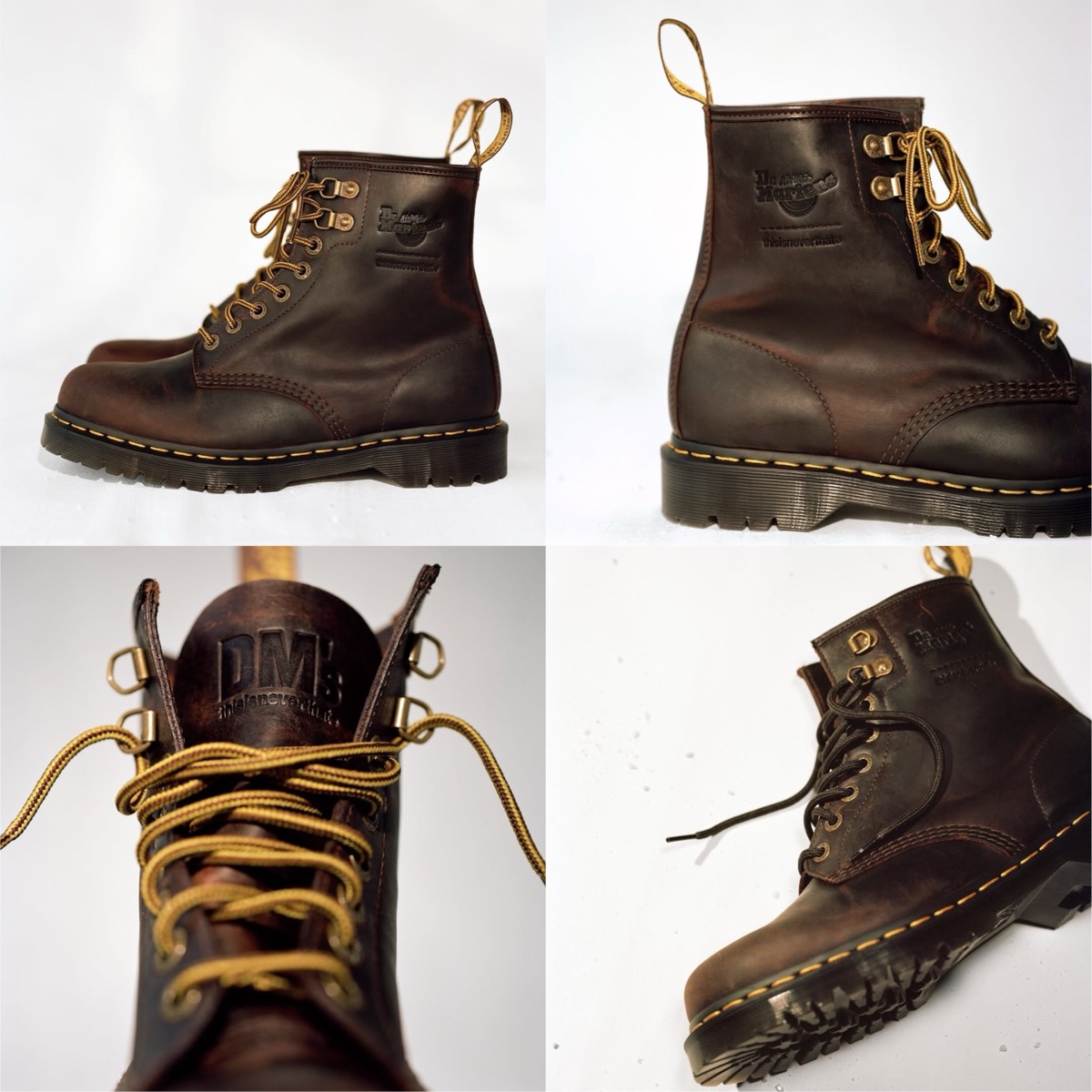 thisisneverthat®︎ x Dr.Martens コラボシューズ『1460 & 1461』が