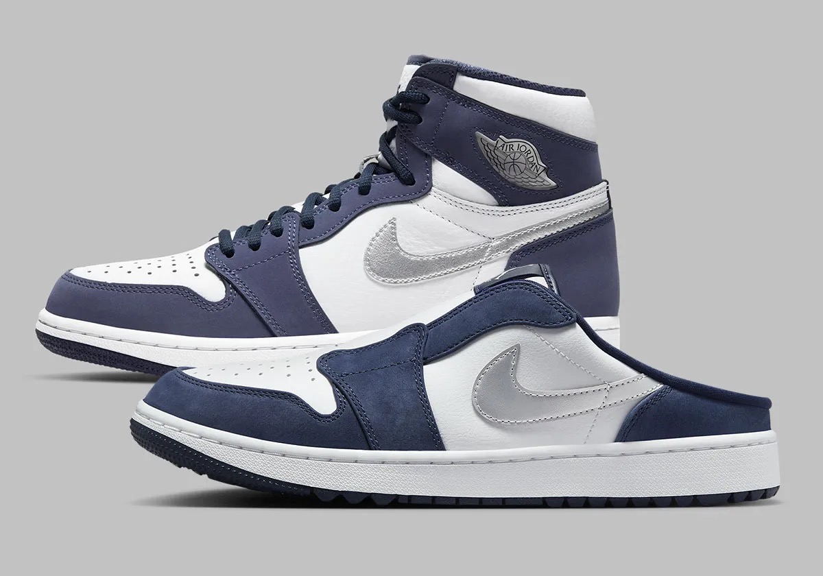 名作カラーを纏った Nike Air Jordan 1 Mule Golf “Midnight Navy”が