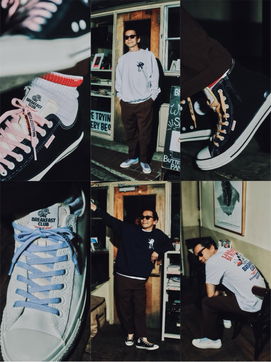 CONVERSE x BREAKFAST CLUB『ALL STAR Z HI & OX』が国内3月28日より