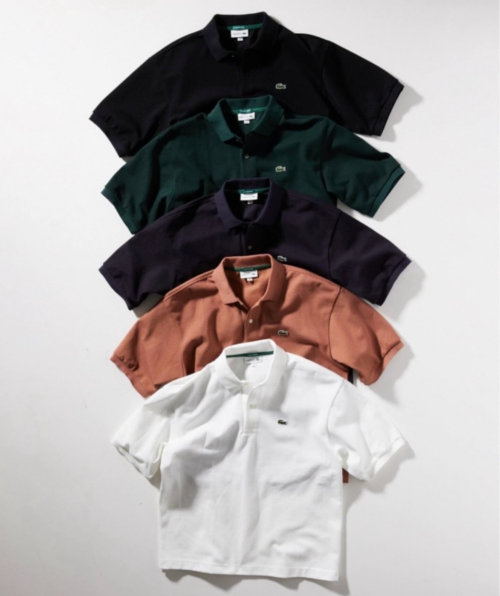 LACOSTE x JOURNAL STANDARD 25SS 別注ポロシャツ＆Tシャツの国内先行