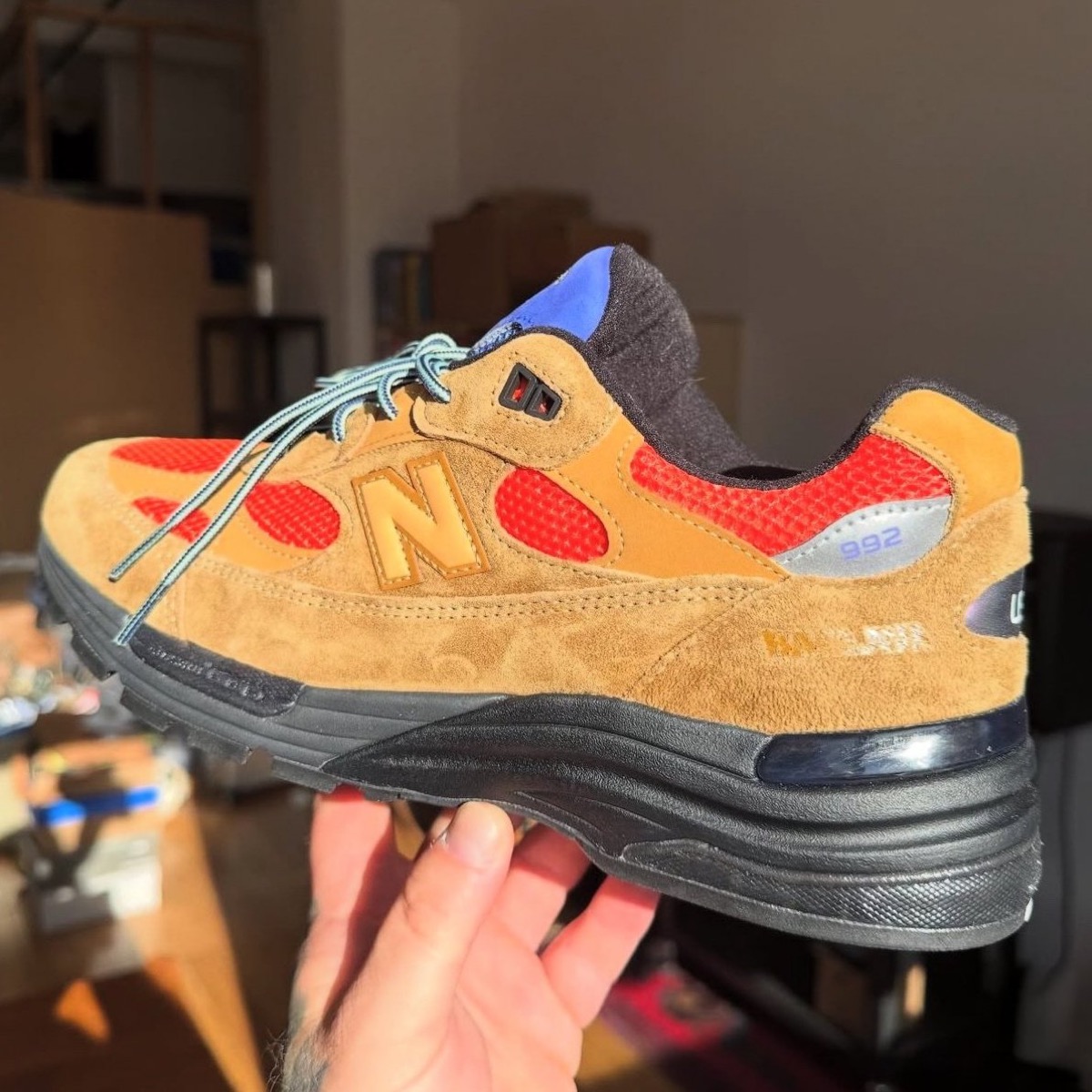 Action Bronson x New Balance 992 “Tiger Eye”が国内9月26日／10月3日