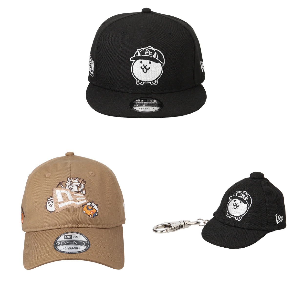 にゃんこ大戦争 x New Era キモカワ×クールな初コラボキャップが国内