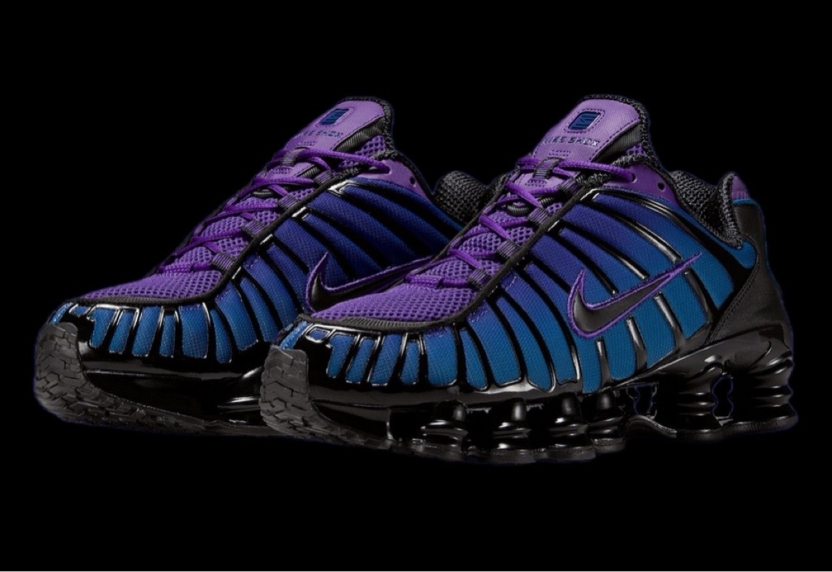 Nike Shox TL “Voltage Purple and Blue Force”が発売予定［AV3595-500