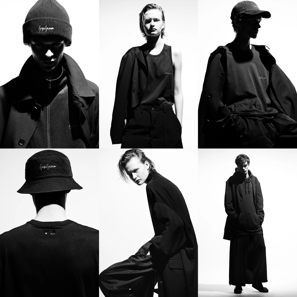 Yohji Yamamoto 新コラボライン『Y-3 KURO』が国内6月13日より発売