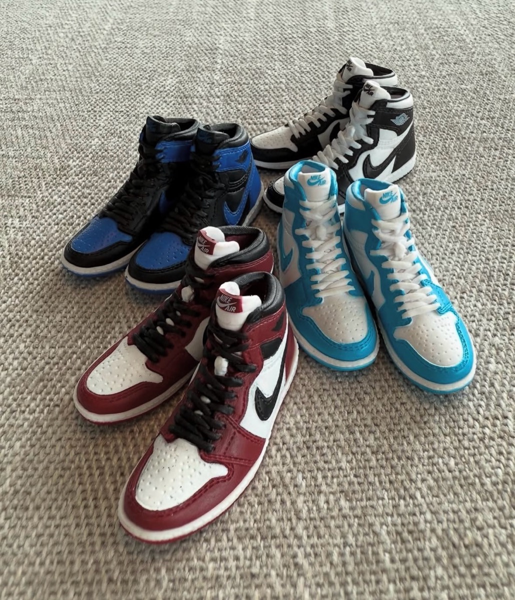 Nike x ガシャポン Air Jordan 1 High '85のミニチュアコレクションが
