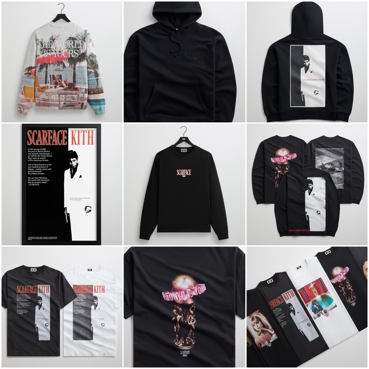 Kith for 映画 Scarface コラボコレクションが国内7月21日より発売