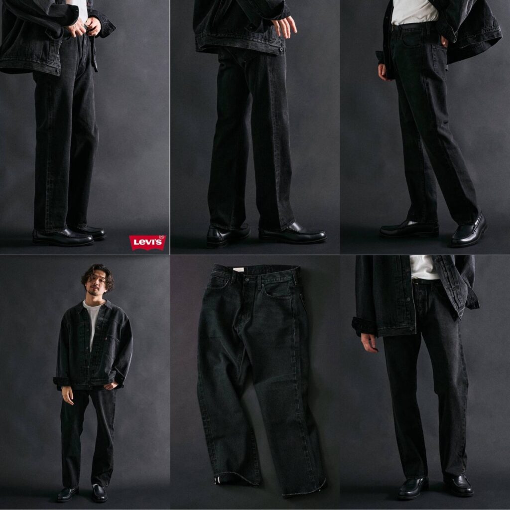 Levi's®︎ for 417 EDIFICE 25AW 別注『501®︎ “Black”』が国内10月3日