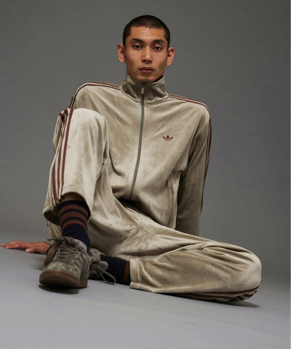 adidas for JOURNAL STANDARD 25AW 別注 ファイヤーバードベロア