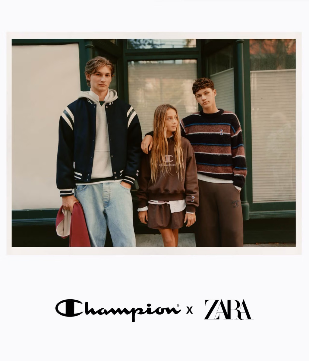 Champion® x Zara コラボコレクションが国内発売開始 | UP TO DATE