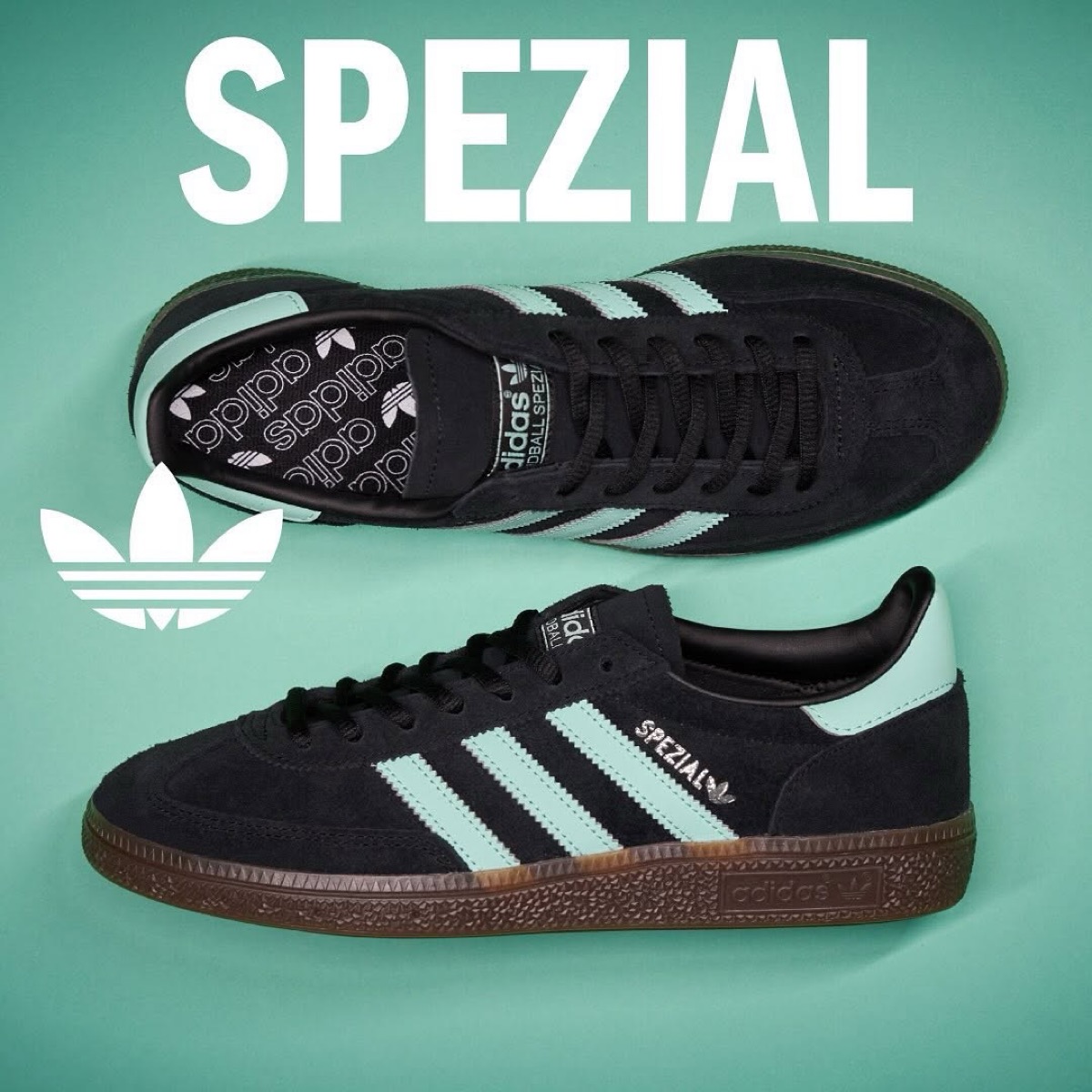 adidas HANDBALL SPEZIAL “Core Black/Clear Mint”が国内10月2日に再販