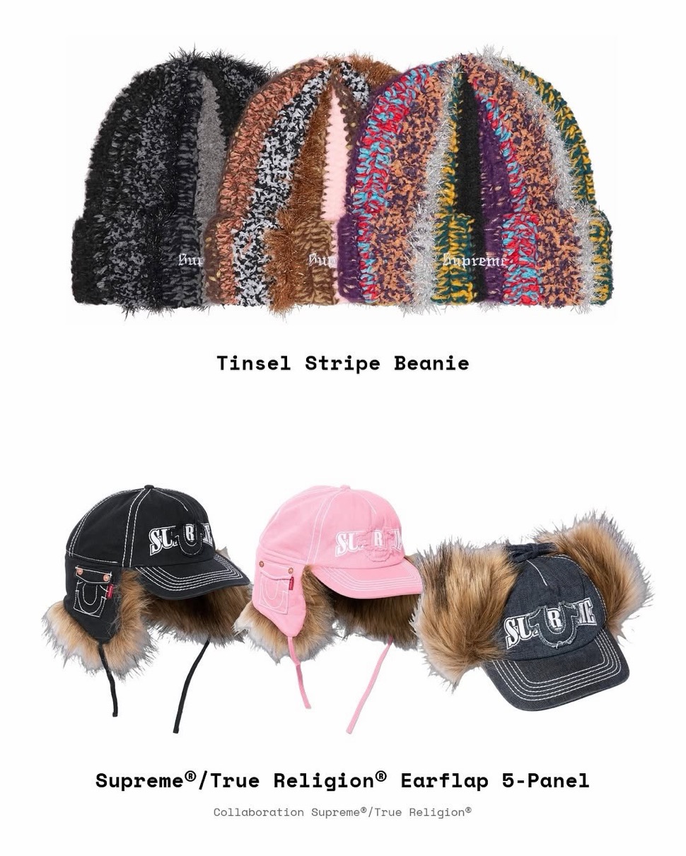 Supreme x True Religion 25FW Week13 が国内11月22日に発売【全商品