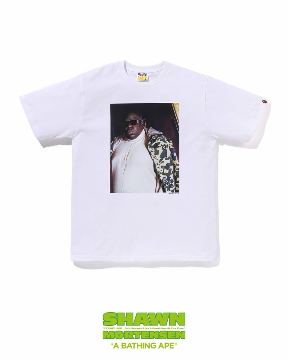BAPE® x Shawn Mortensen BIGGIE・BECK・BEASTIE BOYS のフォトTシャツ
