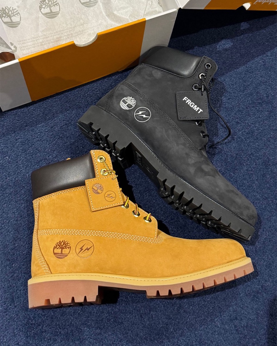 藤原ヒロシが Timberland x FRAGMENT『6inch Premium Boots & 3-Eye