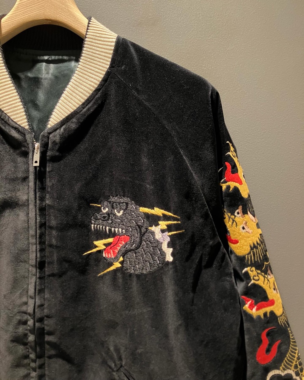 TAILOR TOYO x BEAMS JAPAN『GODZILLA』スカジャンが国内1月2日より