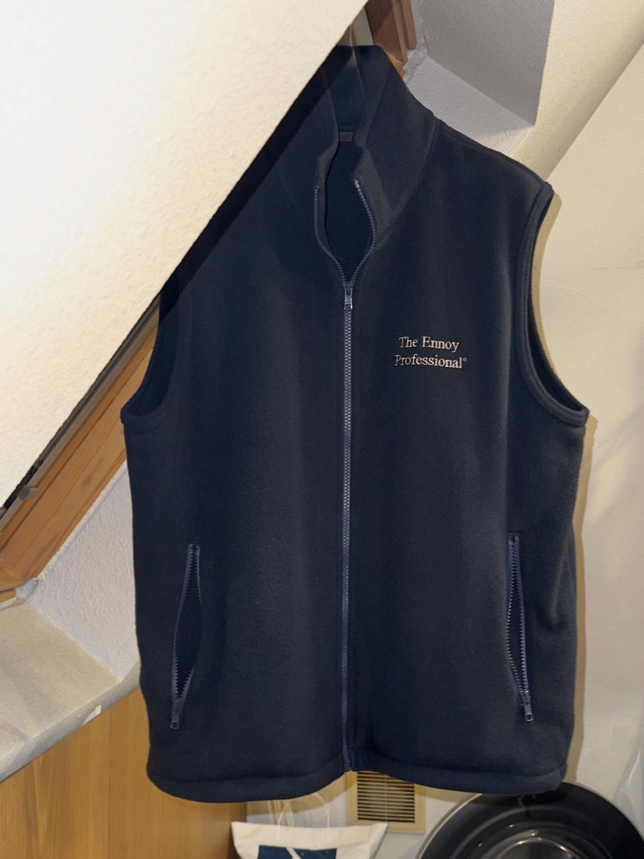 ENNOY PROFESSIONAL FLEECE VEST & FLEECE JACKETが国内12月10日より
