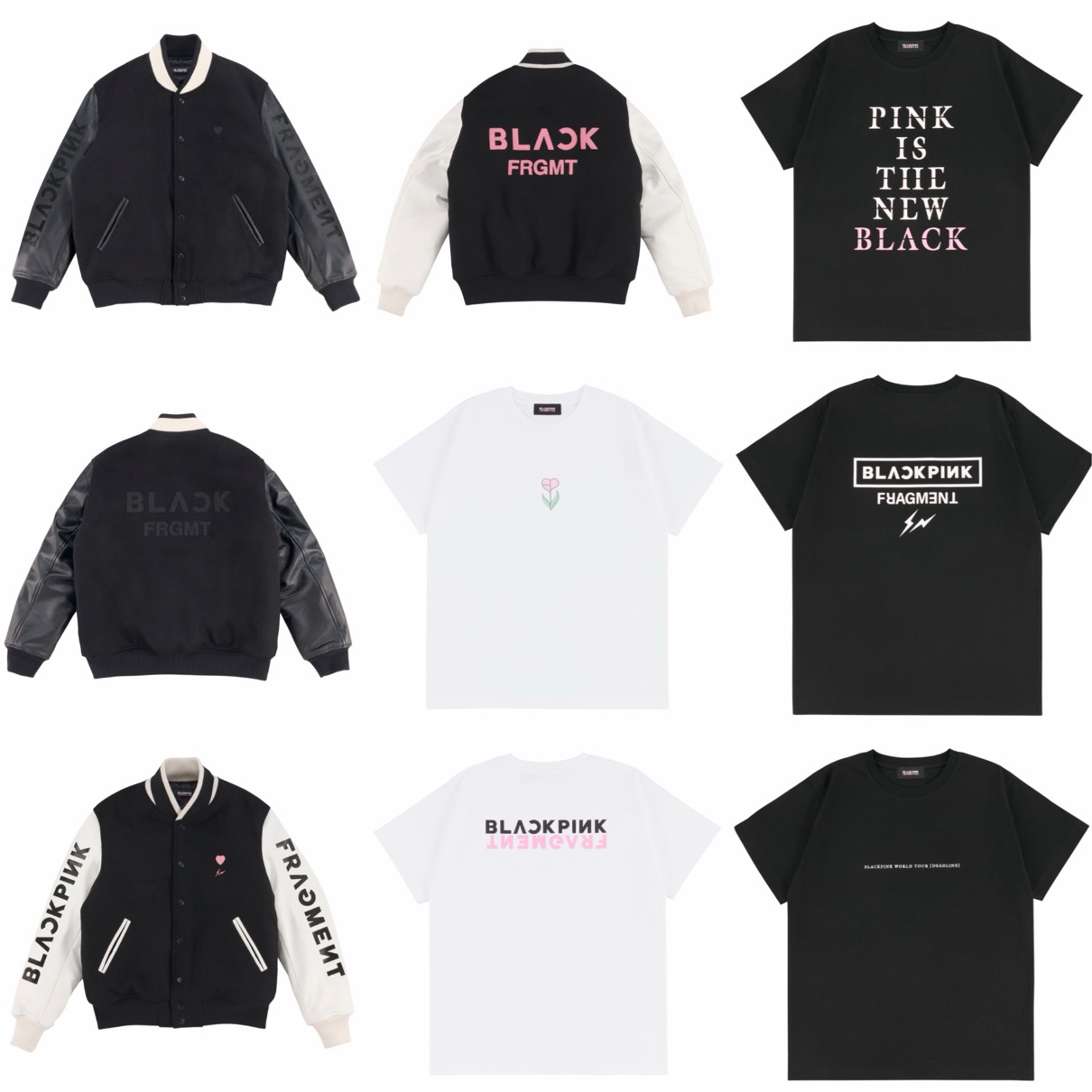 BLACKPINK x FRAGMENT コラボコレクションが国内1月8日／1月9日より