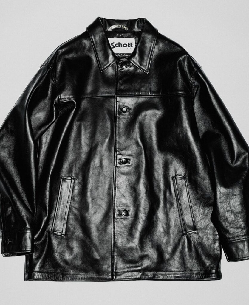 Schott for BEAUTY&YOUTH 別注 レザーカーコートが国内発売開始