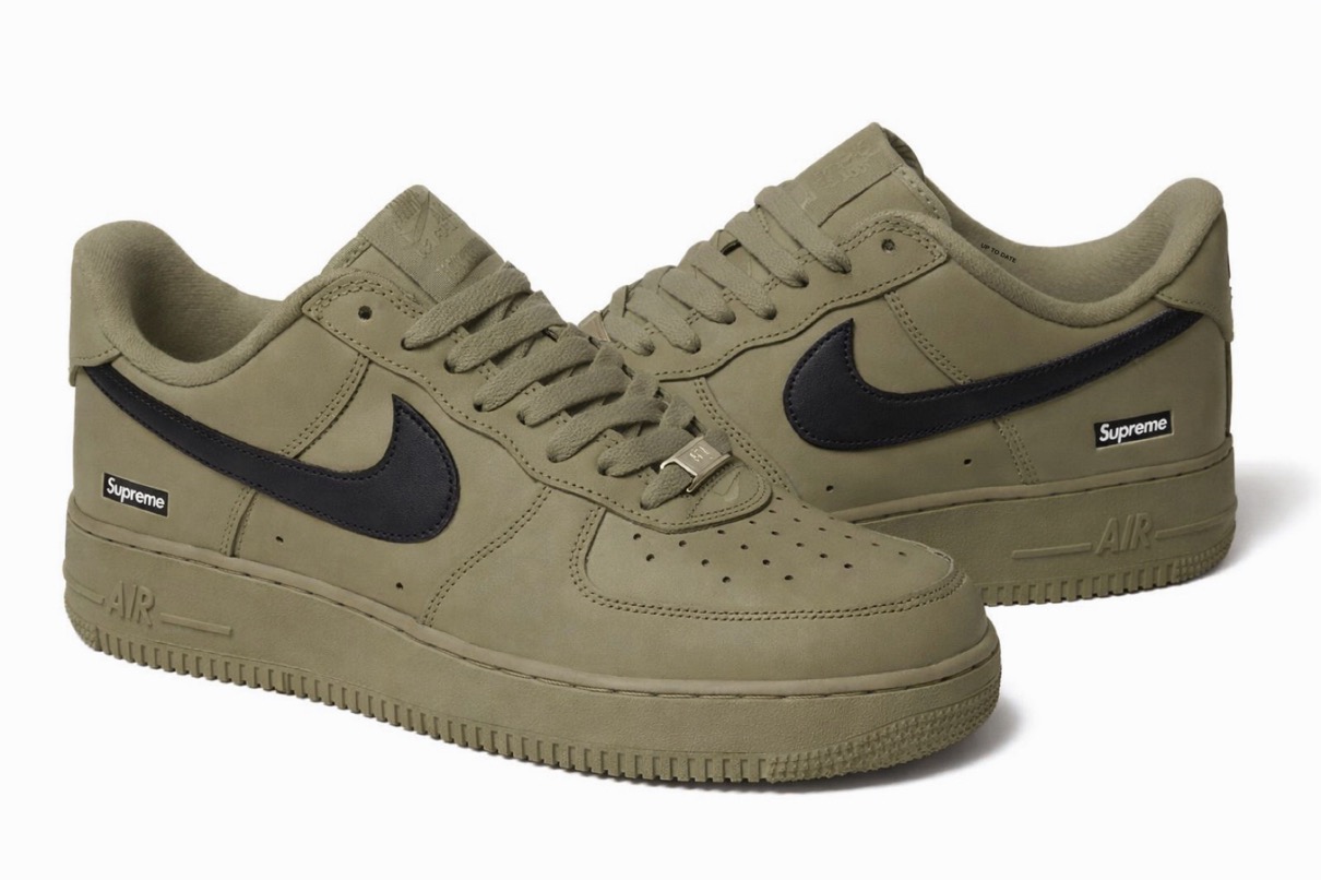 Supreme x Nike Air Force 1 Low SP “Iguana” & “Multi Black” が2026