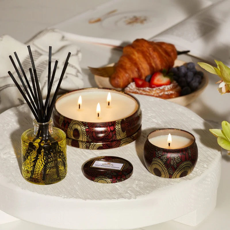 GOJI TAROCCO ORANGE 3 WICK TIN CANDLE – Urbann Touch