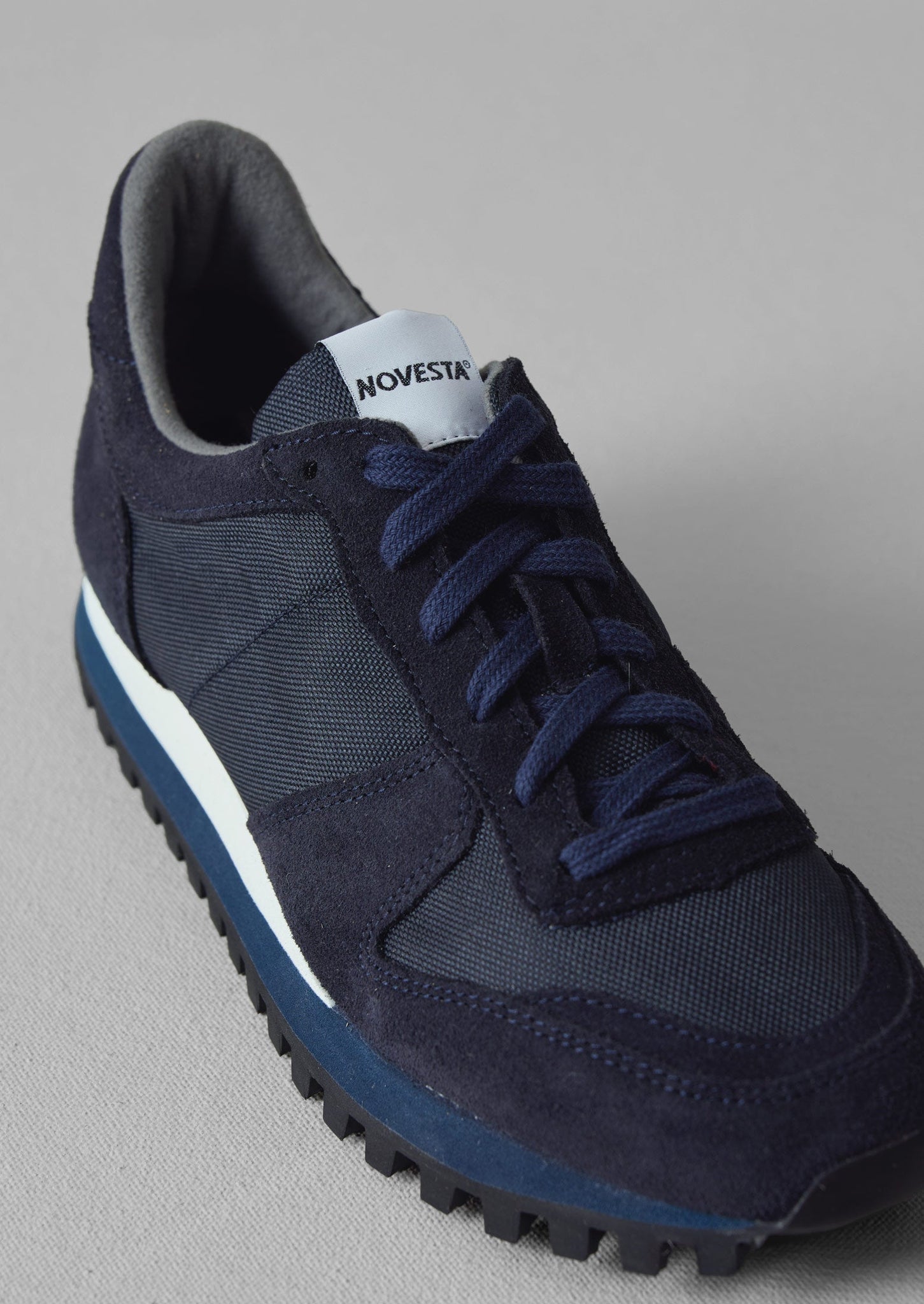 Novesta Marathon Trail Sneakers | Dark Navy | TOAST