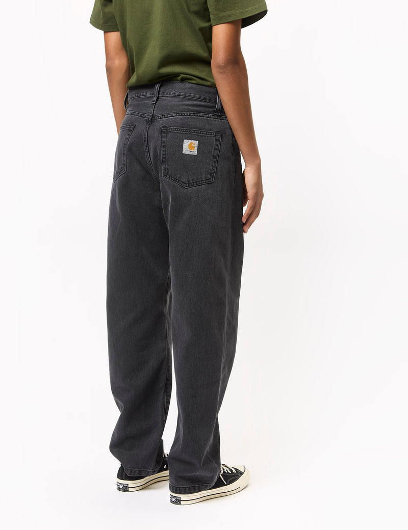 Carhartt-WIP Landon Pant - Black Heavy Stone Washed | Urban Excess