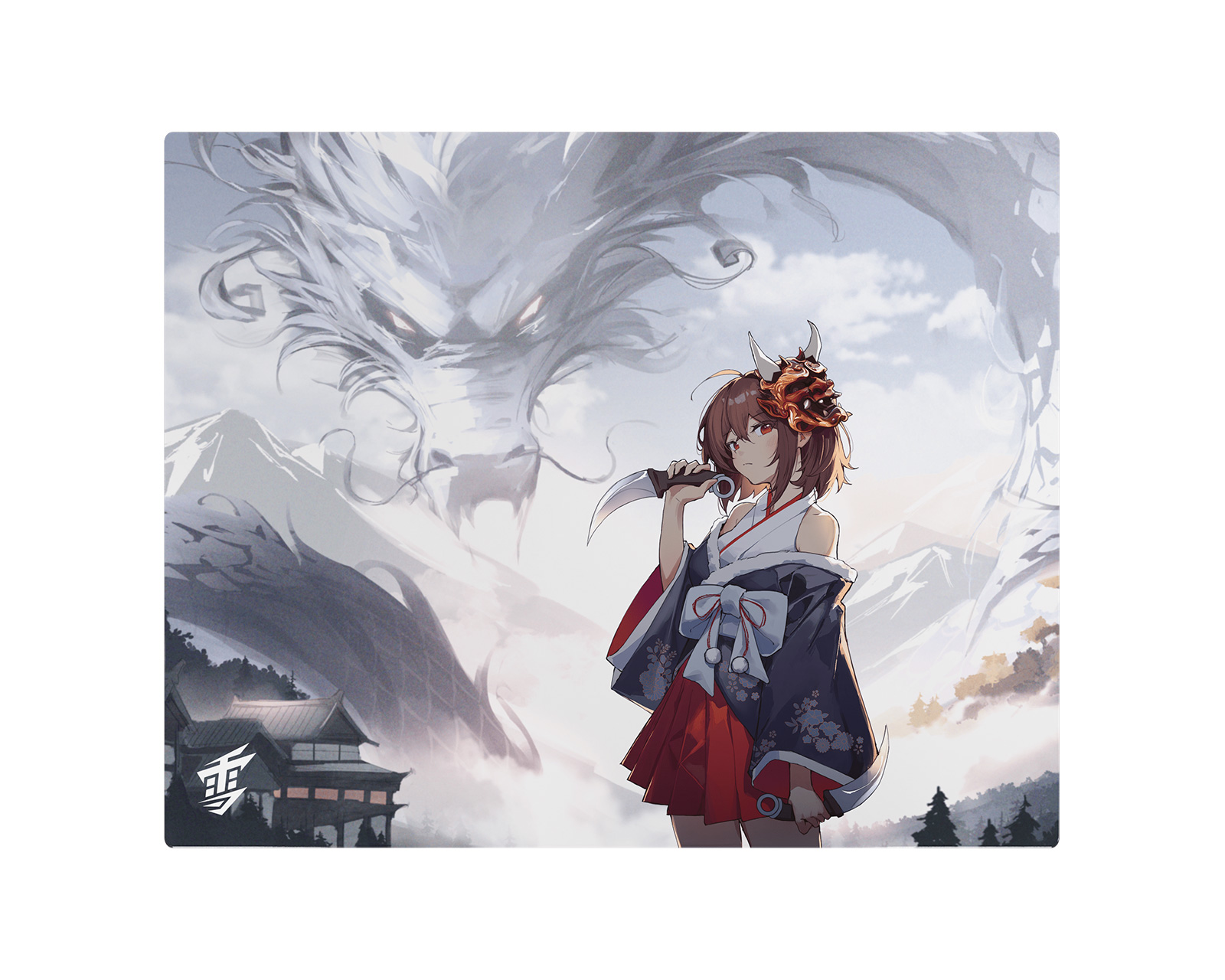 Yuki Aim Oni 2.0 Glass Mousepad Limited - us.MaxGaming.com
