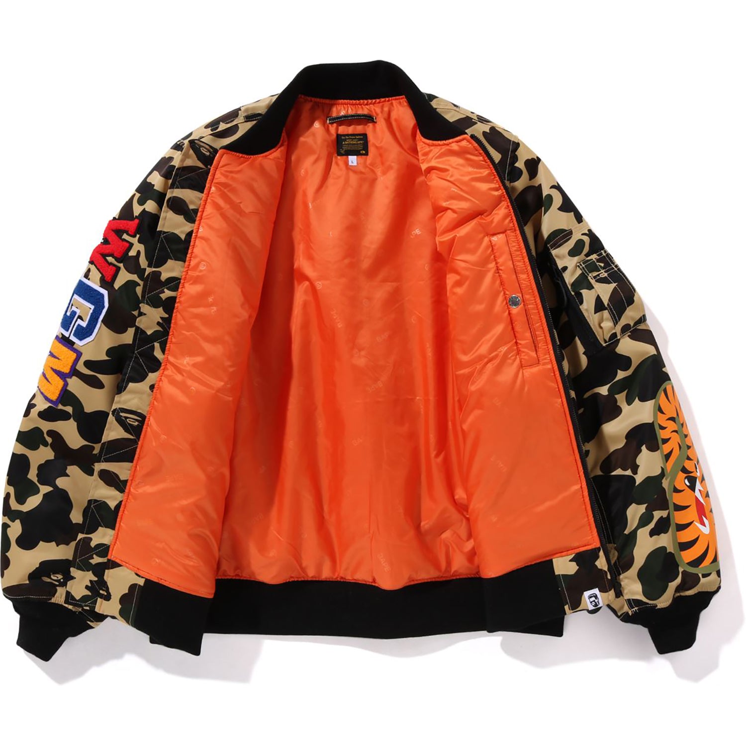 1ST CAMO SHARK MA-1 JACKET MENS – us.bape.com