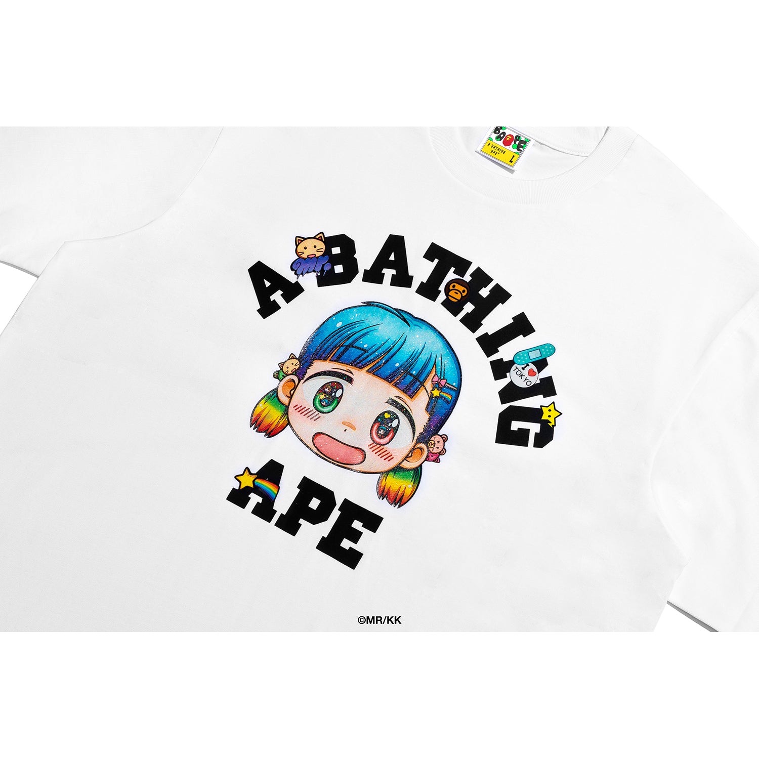 BAPE X MR. COLLEGE RELAXED FIT TEE MENS – us.bape.com