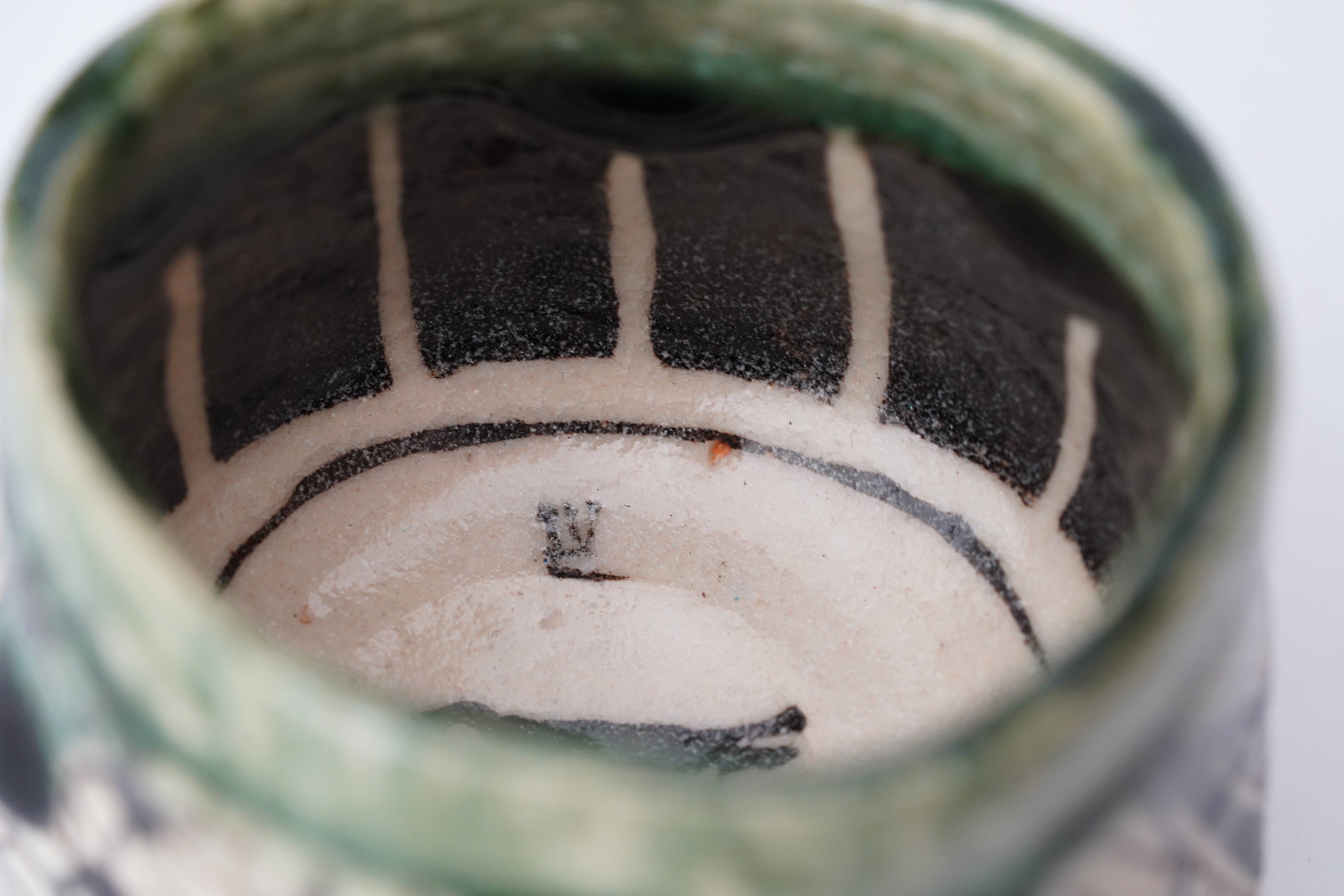 澤克典】織部ぐい呑 – うつわ御結