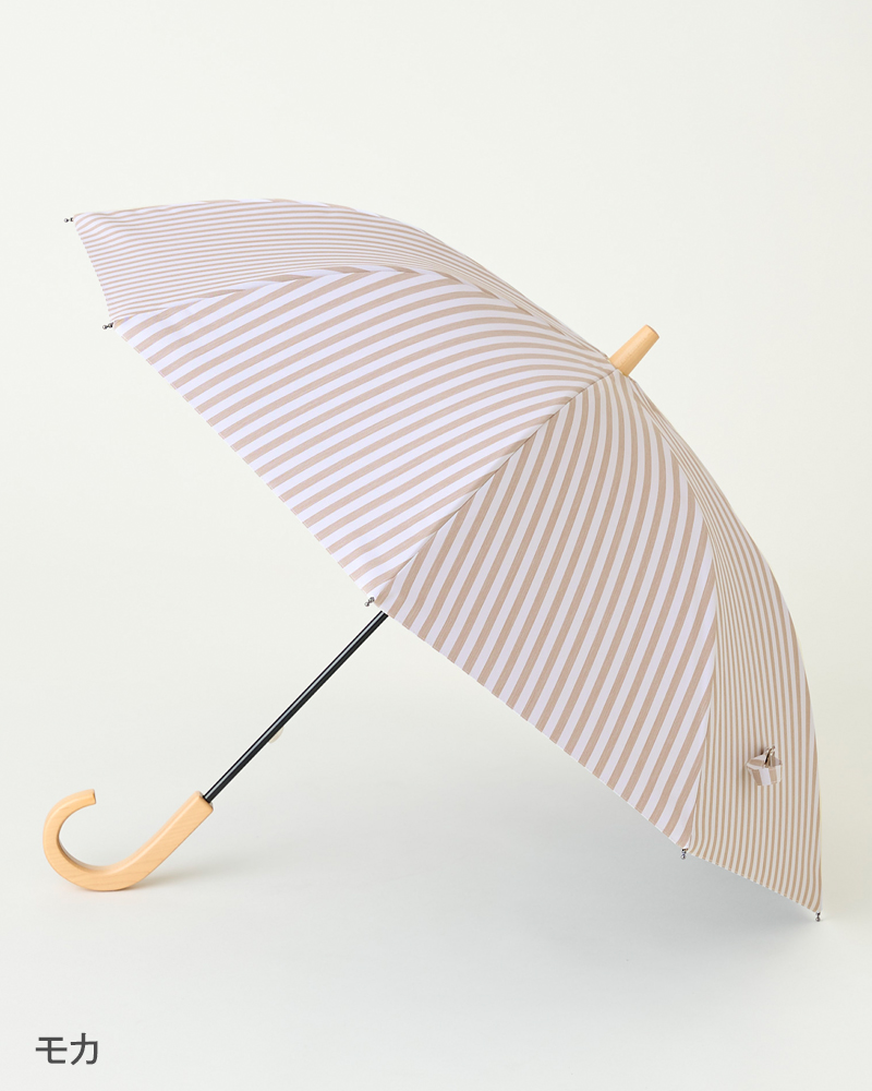 Sサイズ / ストライプ | 完全遮光日傘｜サンバリア100