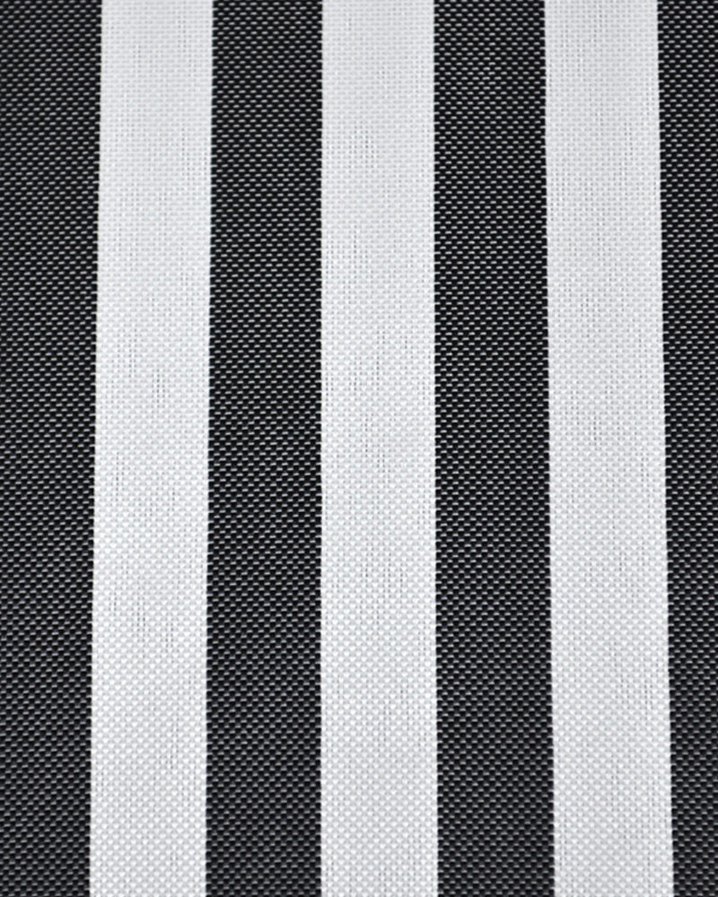 Lサイズ / 白黒ストライプ | 完全遮光日傘｜サンバリア100