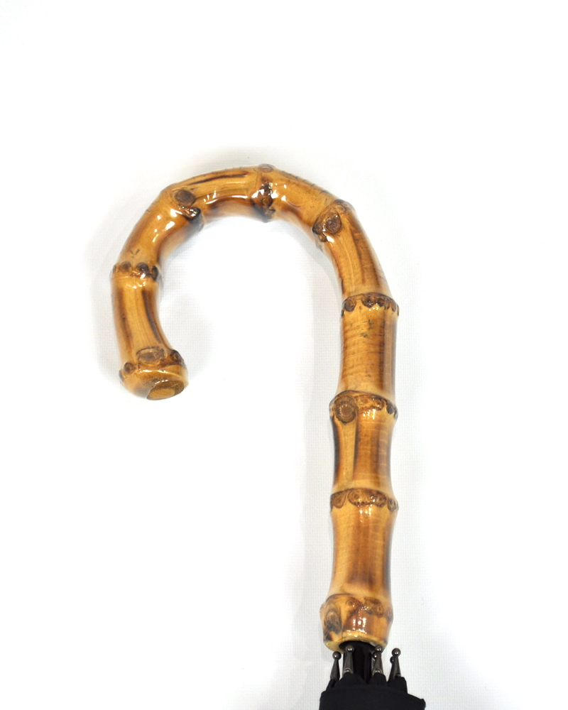 Lサイズ / 白黒ストライプ | 完全遮光日傘｜サンバリア100